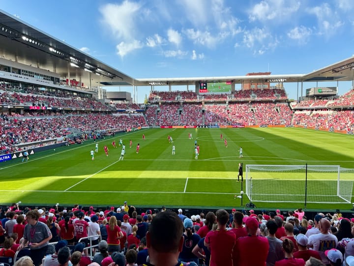 CITYPARK in St. Louis during a St. Louis CITY SC vs. Austin FC in 2024.